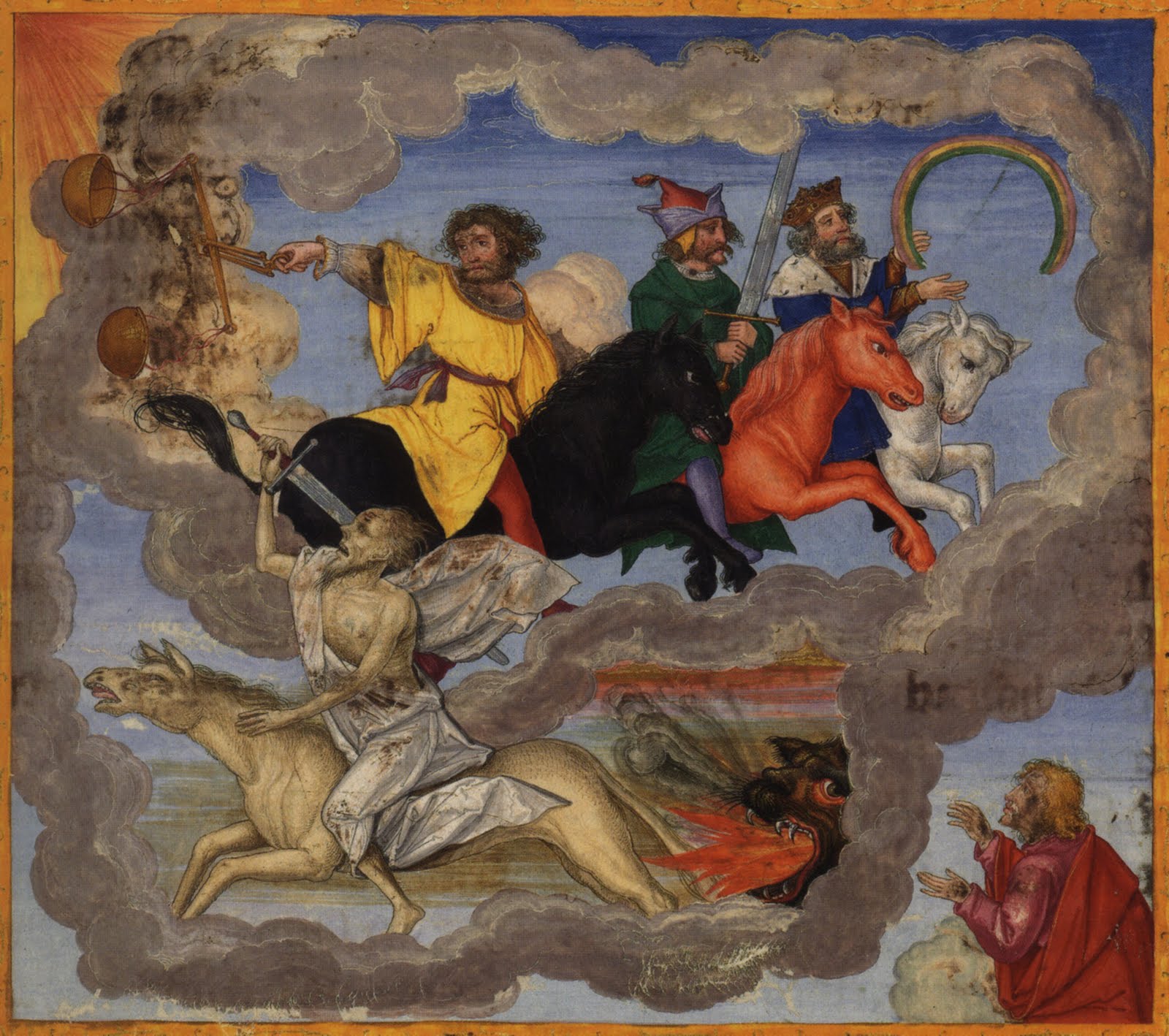 Vulcin Les 4 cavaliers de l'Apocalypse (Matthias Gerung 15001570) Vulcin Les 4 cavaliers de l'Apocalypse (Matthias Gerung 15001570)