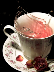 tè alla rosa...