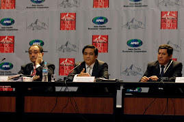 José Antonio Chang, Ministro de Educación junto a viceministros Idel Vexler y Raúl Díaz Chávez.