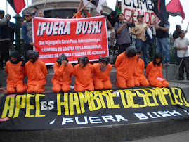 MARCHA CONTRA BUSH Y SU POLITICA