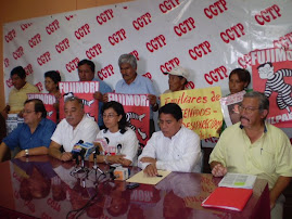 CONFERENCIA DE PRENSA CGTP, FUJIMORI CULPABLE‏