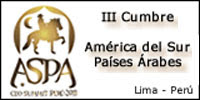 III Cumbre de Jefes de Estado y de Gobierno de América del Sur y Países Árabes (ASPA)