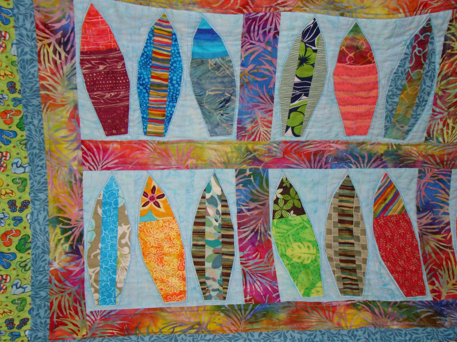 quiltcrazy "SURF'S UP"