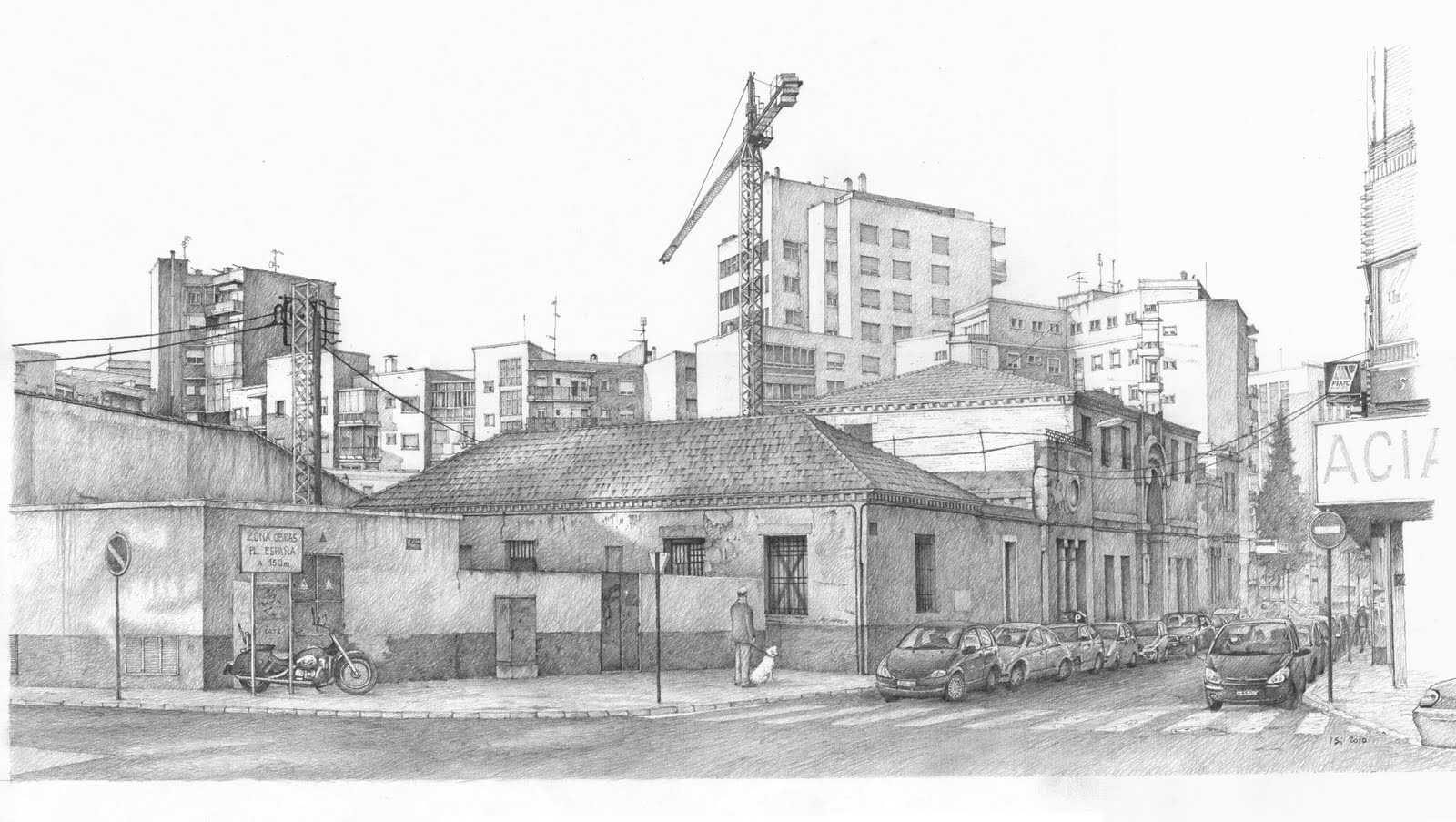 DIBUJANDO ARQUITECTURAS: Isi, dibujos de la ciudad de Cartagena