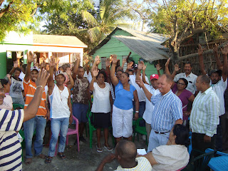Juramentan dirigentes Reformistas con Miquel Vargas en Cabral