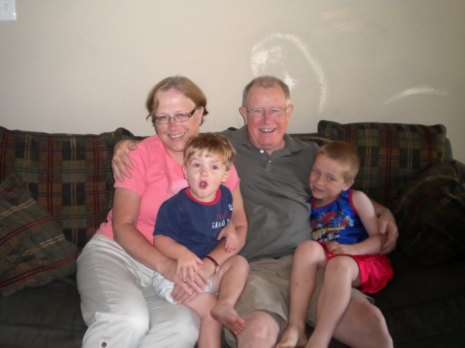 My Three Olson Boys: Grandma and Grandpa Visit