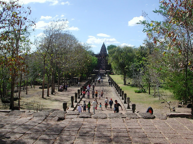 Prasat Hin Phanom Rung in Buriram, Thailand Ancient Khmer Temples in Thailand