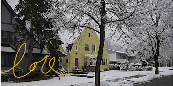 This yellow House
