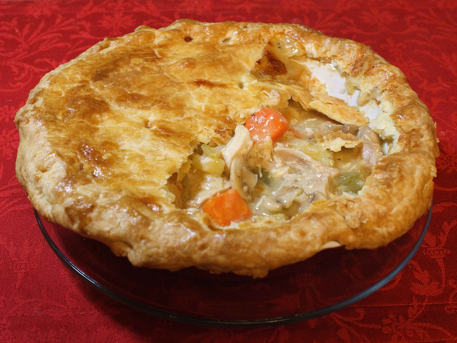 Thanksgiving Leftovers try Turkey Pot Pie