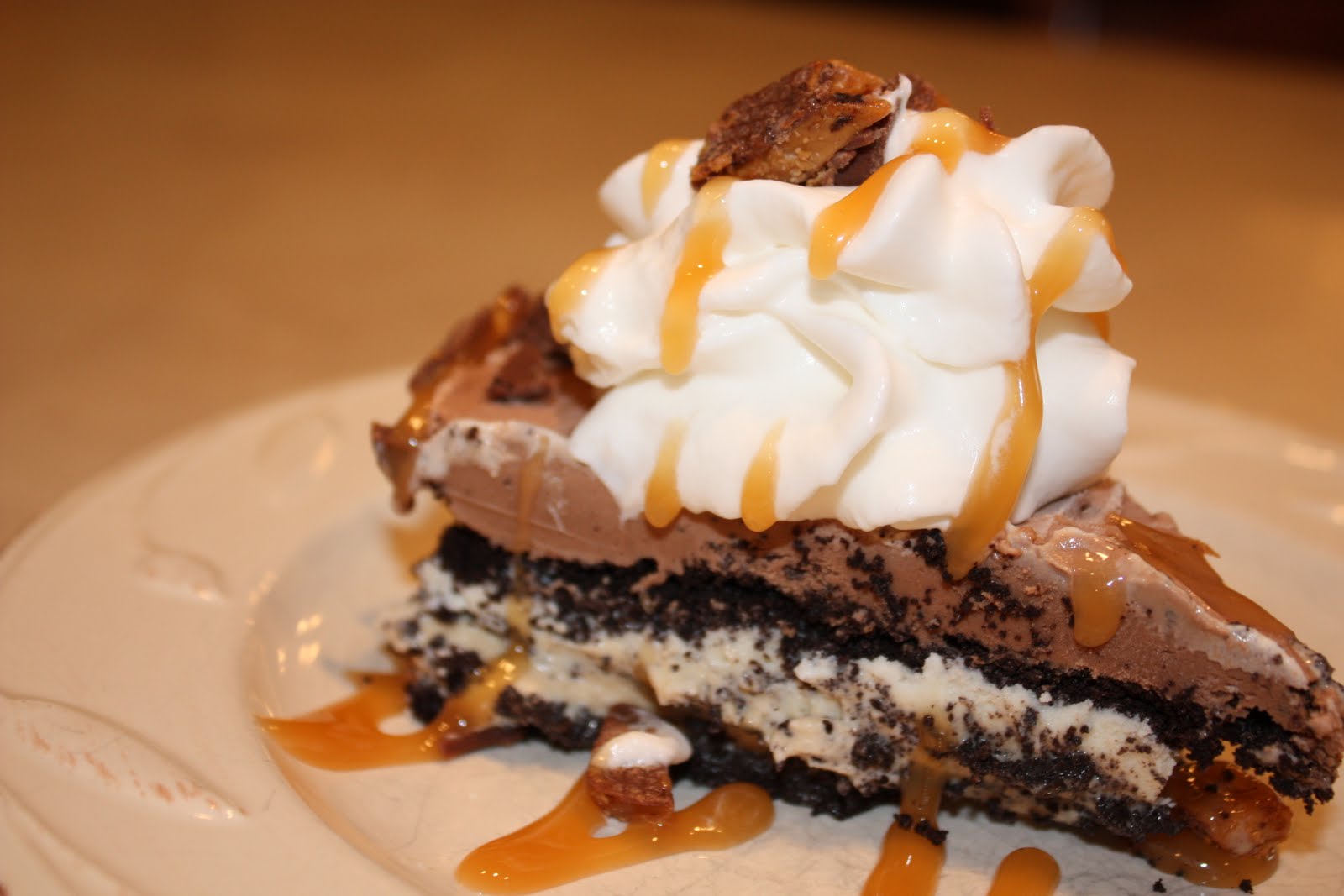 My Sister's Kitchen Caramel Turtle Ice Cream Cake