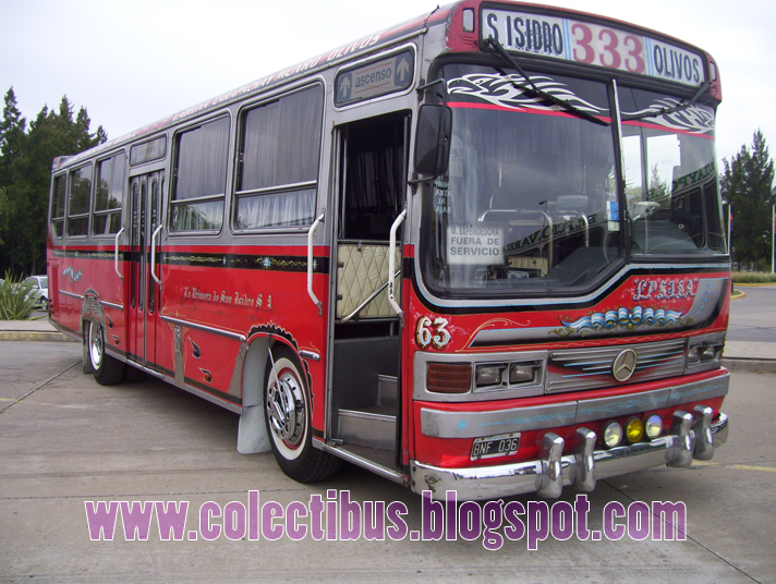 Colectibus Zona de Buses Línea 333 Interno 63