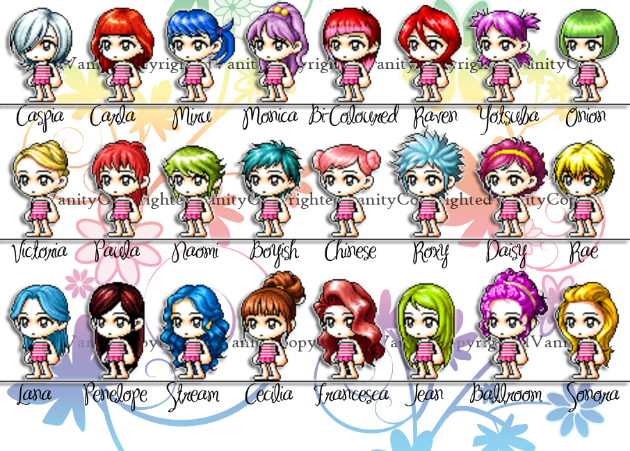 All Maplestory Hairstyles And Where To Get Them Hairstyle Guides