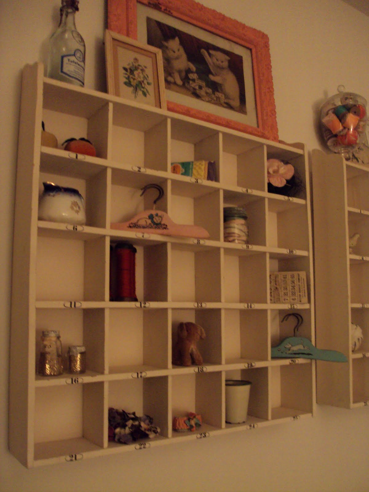 the delightful find pottery barn cubbies