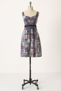 the delightful find: anthropologie sugar and cream dress