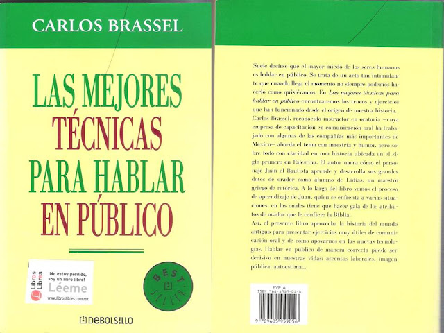 Tecnicas Para Hablar En Publico Carlos Brassel Pdf