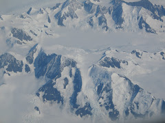 Greenland view from the airplane August 2006