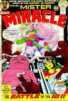 Mister Miracle v1 #8 dc 1970s bronze age comic book cover art by Jack Kirby