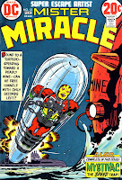 Mister Miracle v1 #12 dc bronze age comic book cover art by Jack Kirby