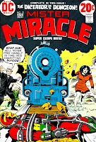 Mister Miracle v1 #13 dc bronze age comic book cover art by Jack Kirby