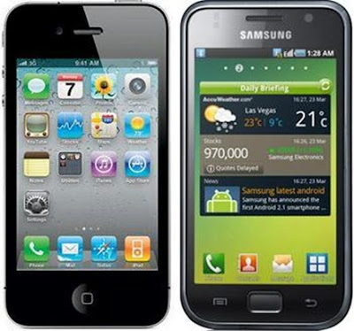 iphone 4 vs galaxy s.