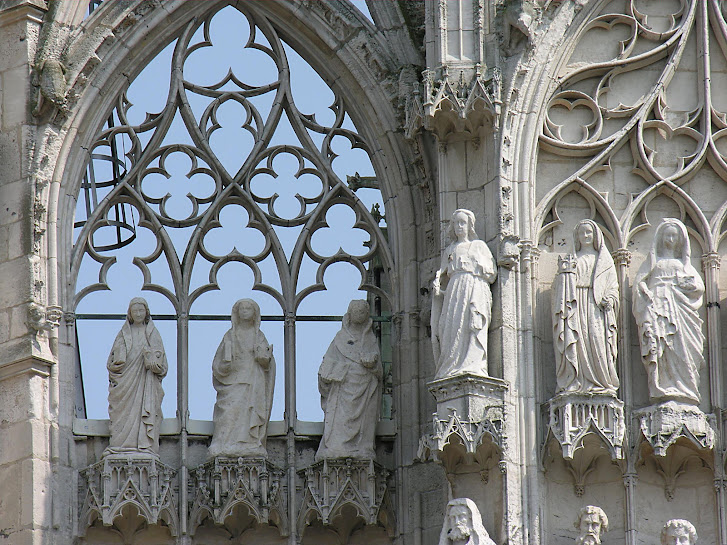 Catedral, detalhe da fachada.