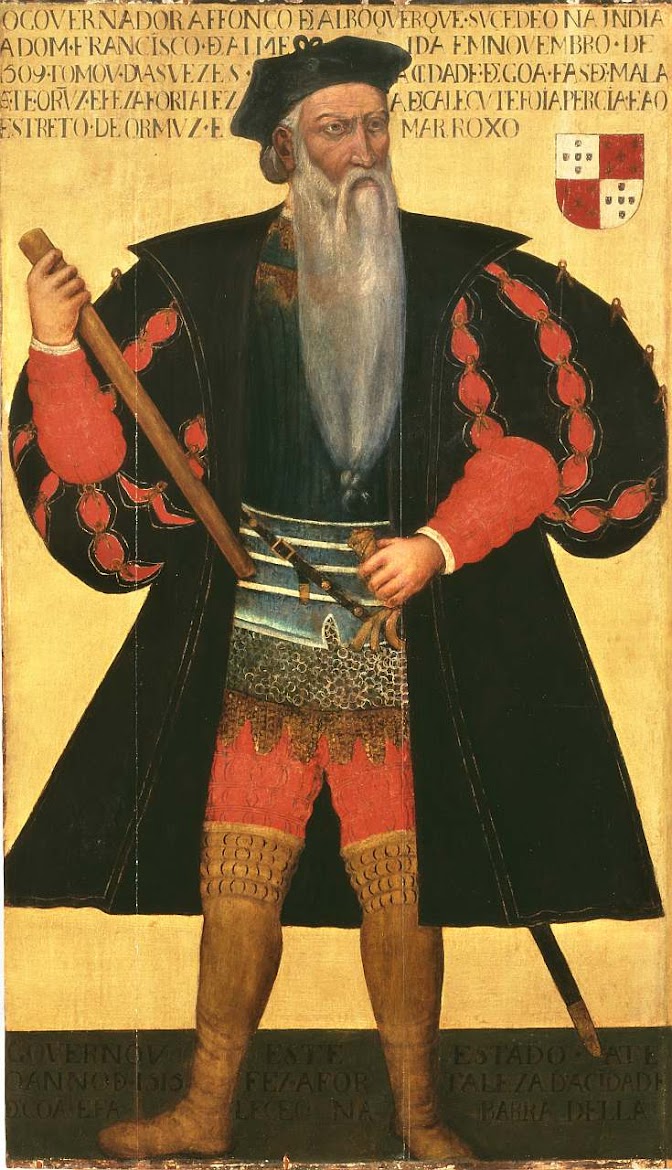 Afonso de Albuquerque, Heróis medievais