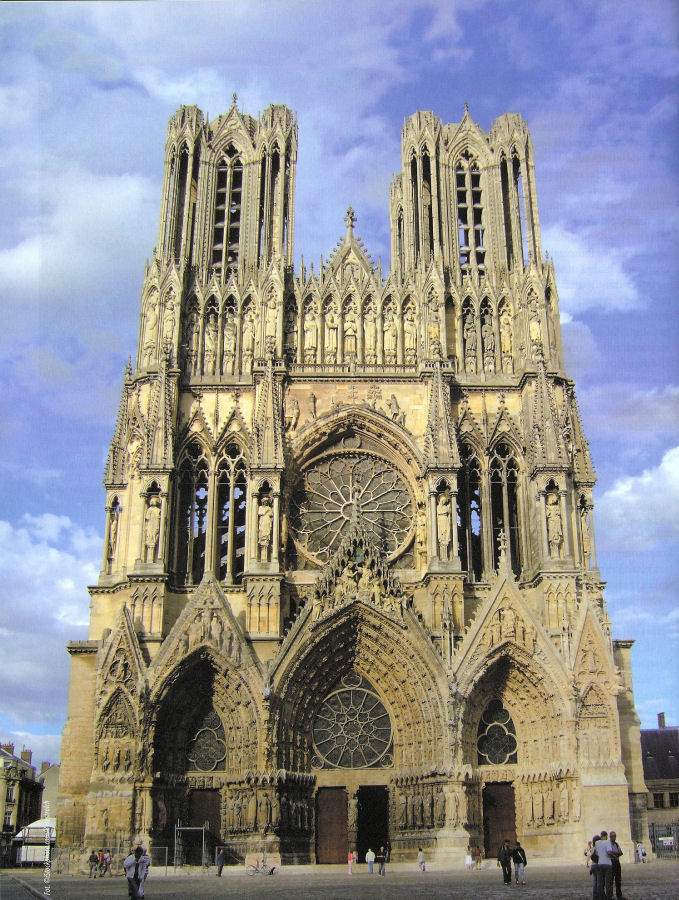 Catedrais Medievais: A catedral de Nossa Senhora de REIMS