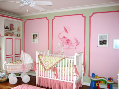 Nursery Designs on Design Dazzle Nursery Wall Ideas Above The Crib