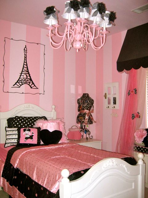 paris theme bedroom