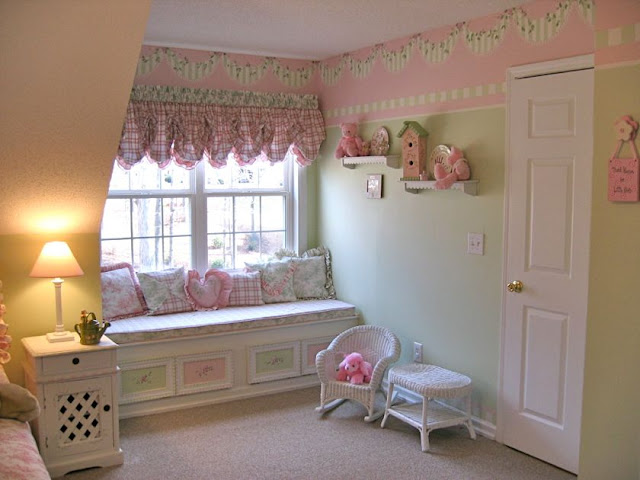 girls shabby chic bedroom