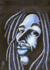 Bob Marley's portrait