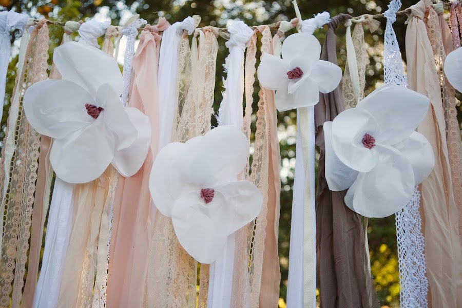 idea fotomatón para fiestas al aire libre