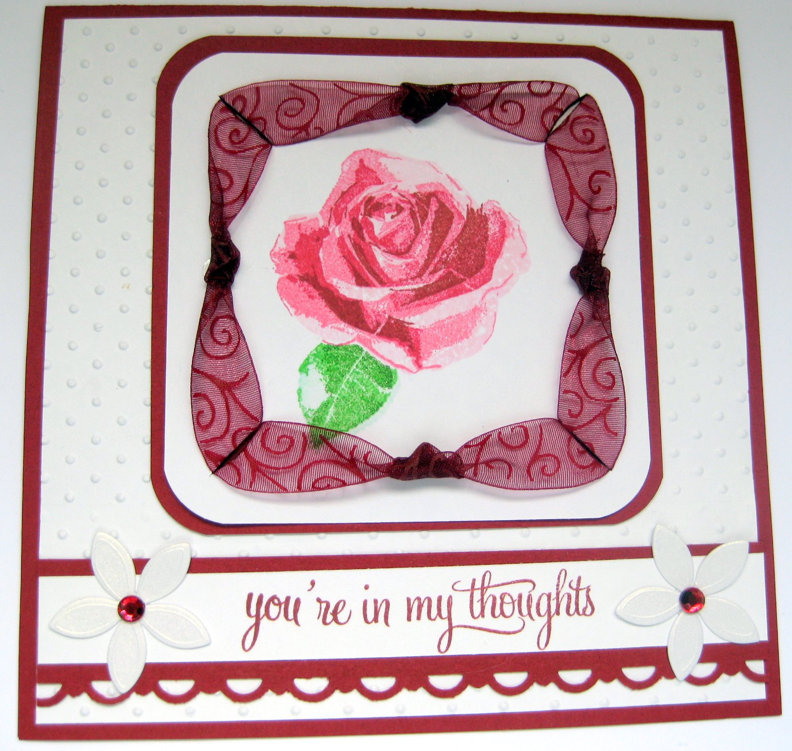 Karen S Kreative Kards Kitchen Sink Stamps Square Challenge