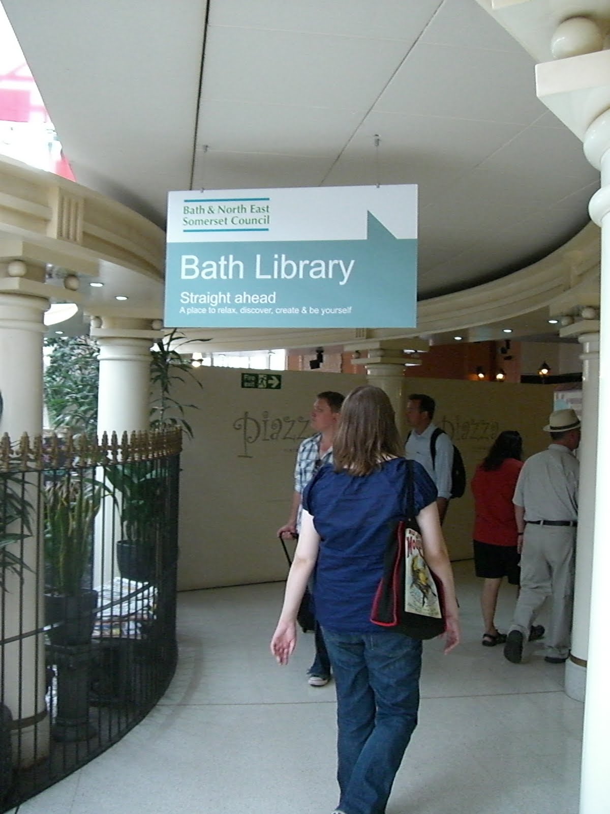 UK Library Adventures Bath Central LibraryJuly 28, 2010