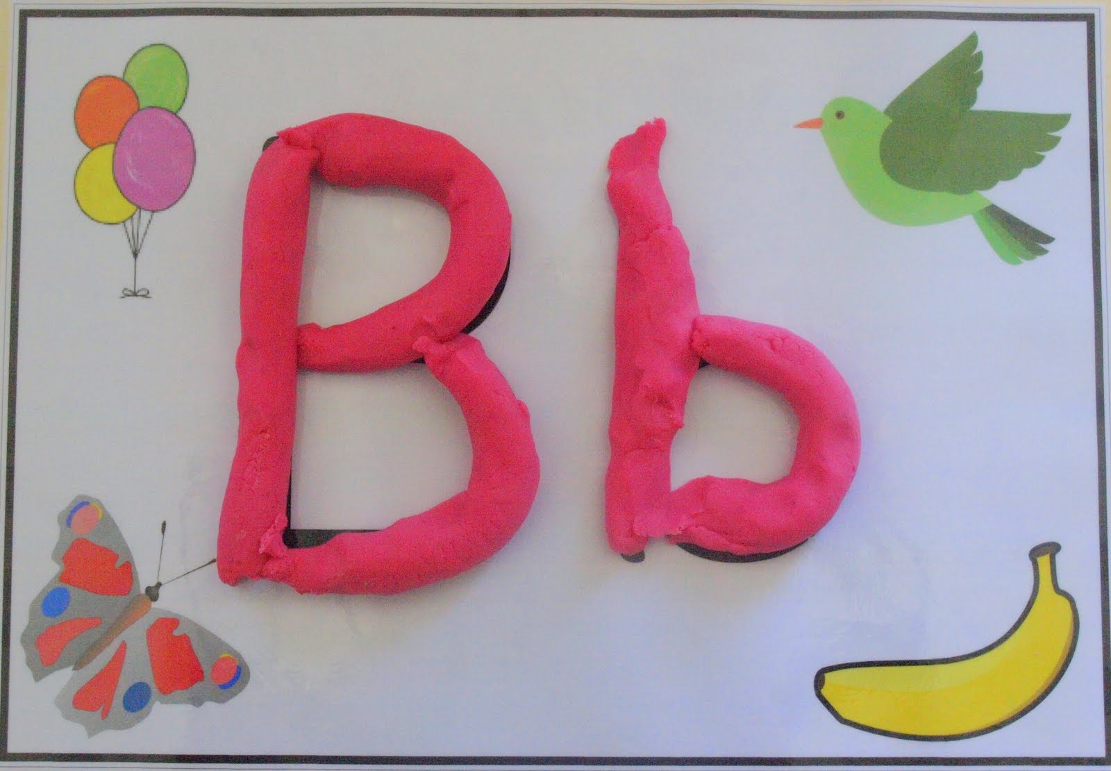 Lets Learn Letters: Letter B