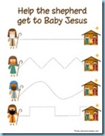 Free Homeschool Printables: Nativity Preschool Pack