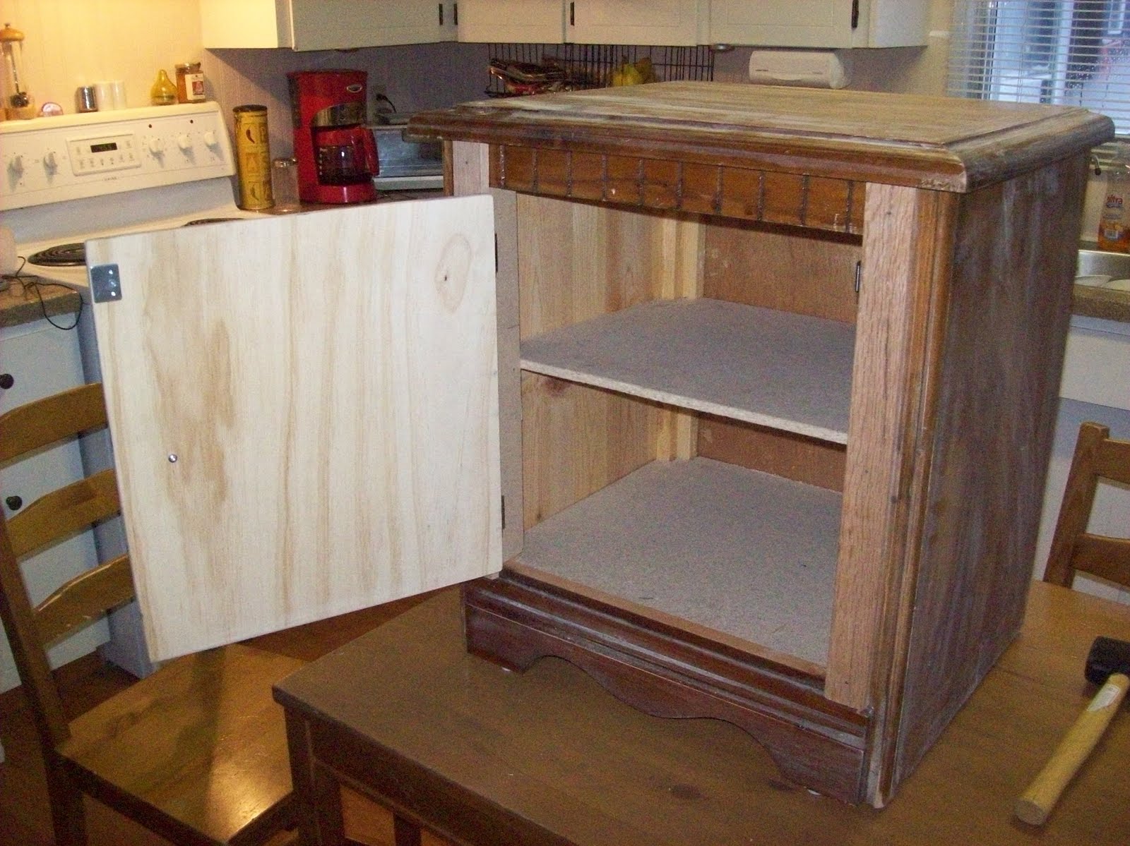 'New Again' Restorations Recycling an Old Bedside Table