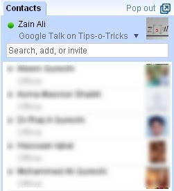 Google Talk Widget