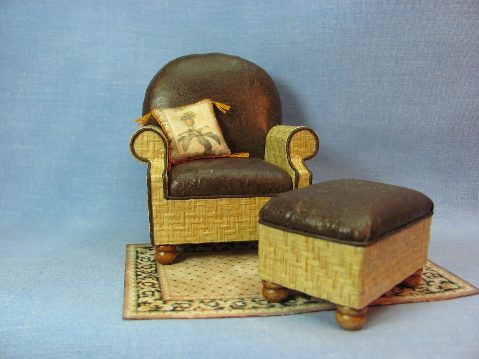 Dollhouse Miniature Furniture Tutorials 1 inch minis Casual