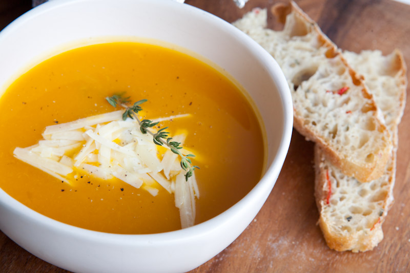Avocado & Honey Pumpkin Soup and