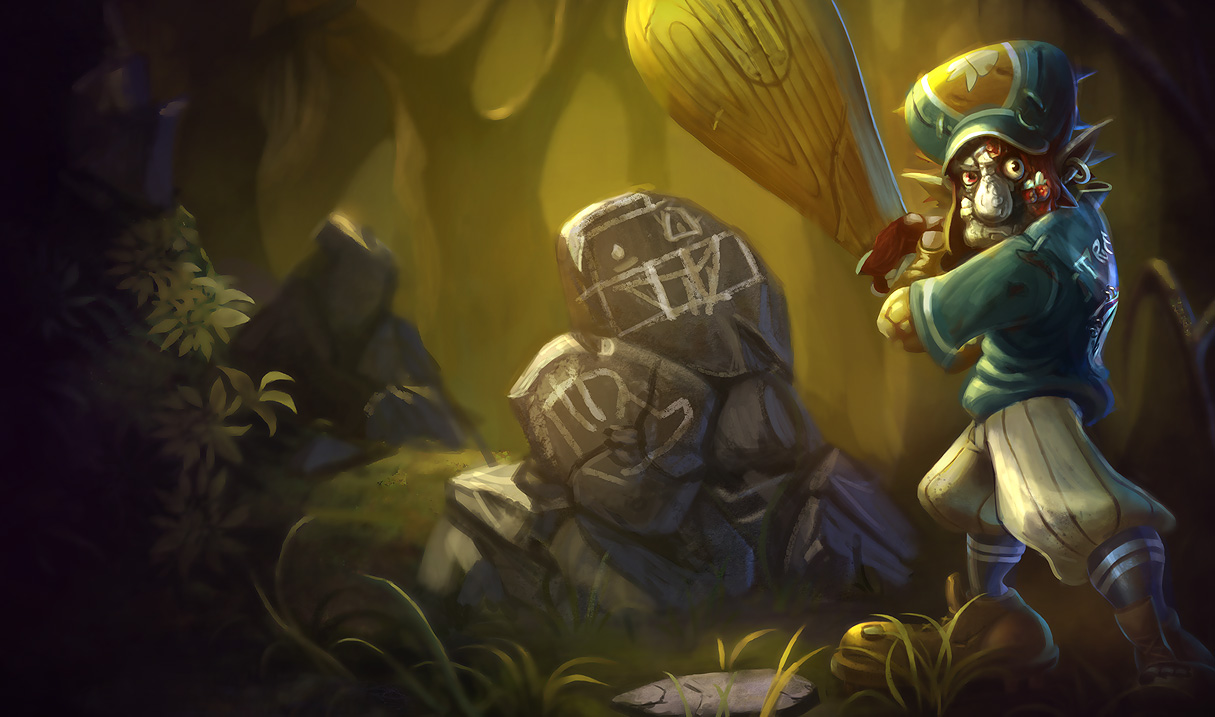 League of Legends Wallpaper Trundle The Cursed Troll