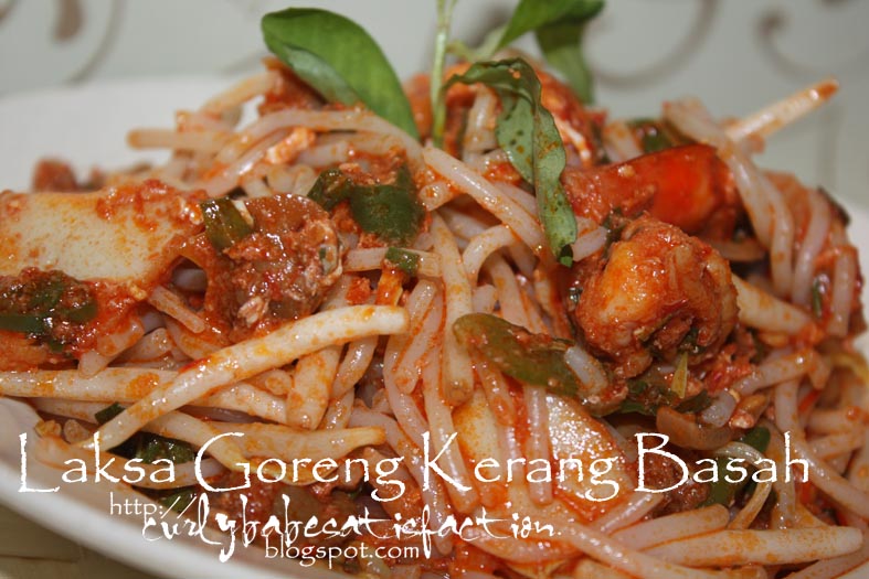 Curlybabe's Satisfaction: Laksa Goreng Kerang Basah