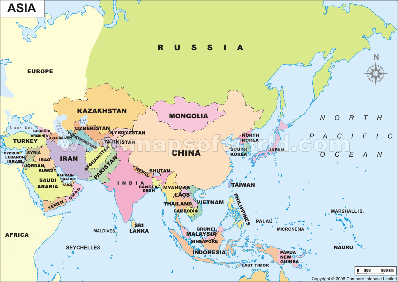 Asia Map