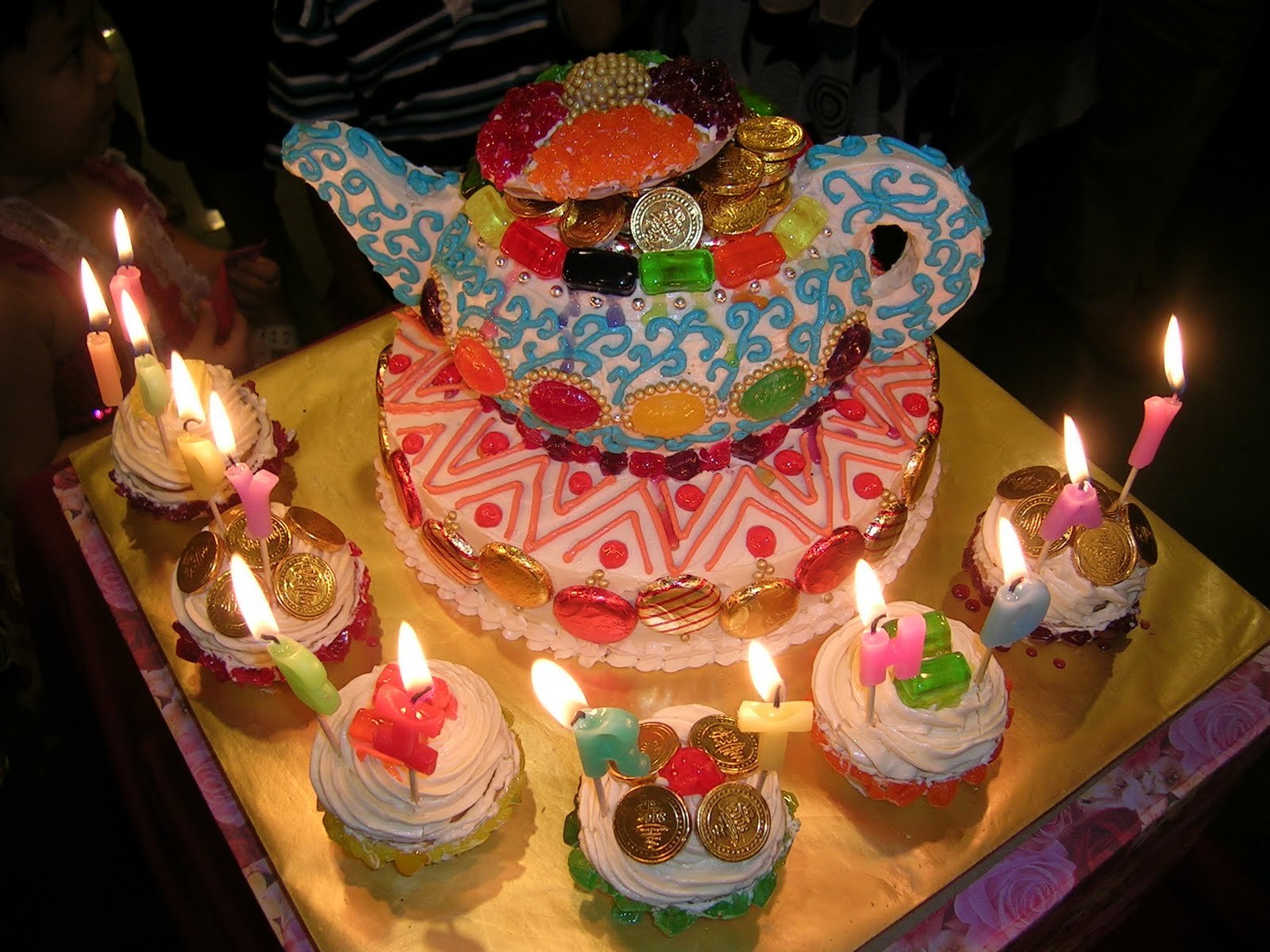 The Little Cake Shop Birthday Cake for my Aunty