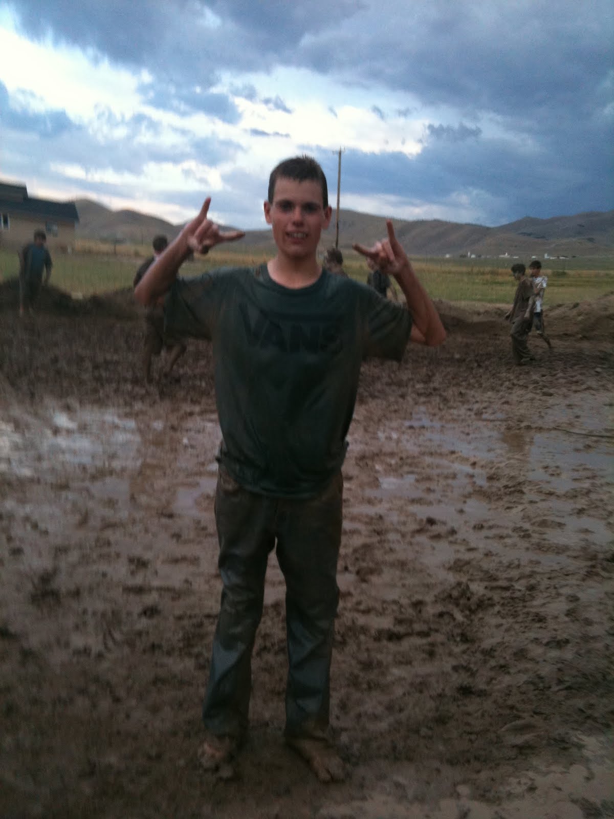 Hawks Landing Youth Annual Mud Football Game