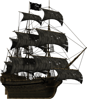 pirate ship graphic and misc