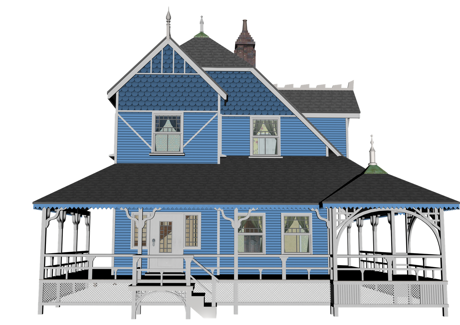 clipart of a big house - photo #20