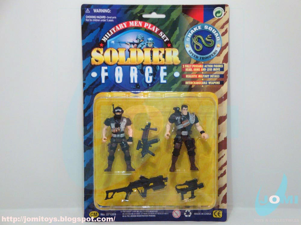 JoMi toys: Soldier Force Military Men Play Set 2-packs