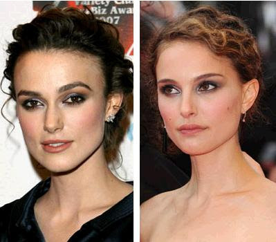 Keira Knightley and Natalie Portman, who is slated to play Elizabeth Bennet 