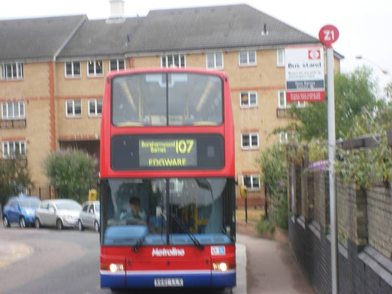London buses one bus at a time: the return: The Number 107 Route